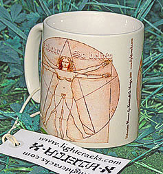 Vitruvian Woman Mug